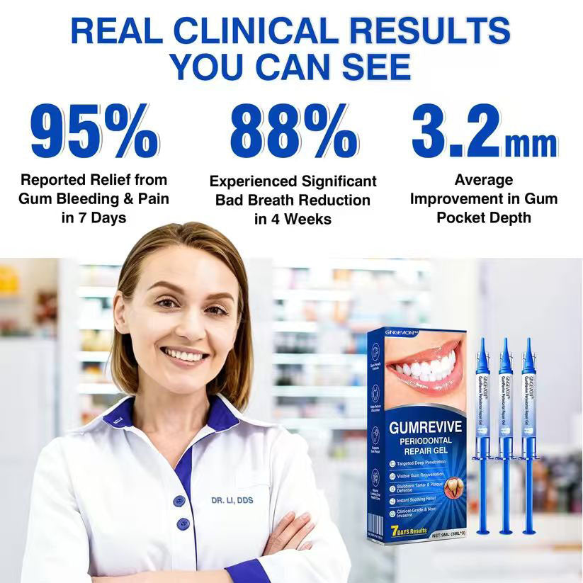 🇺🇸🏆🦷✨GINGEVION™ GumRevive Periodontal Repair Gel