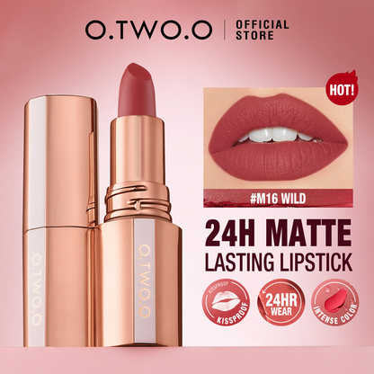 O.TWO.O Misty Kiss Color-Lock Velvet Matte Lipstick