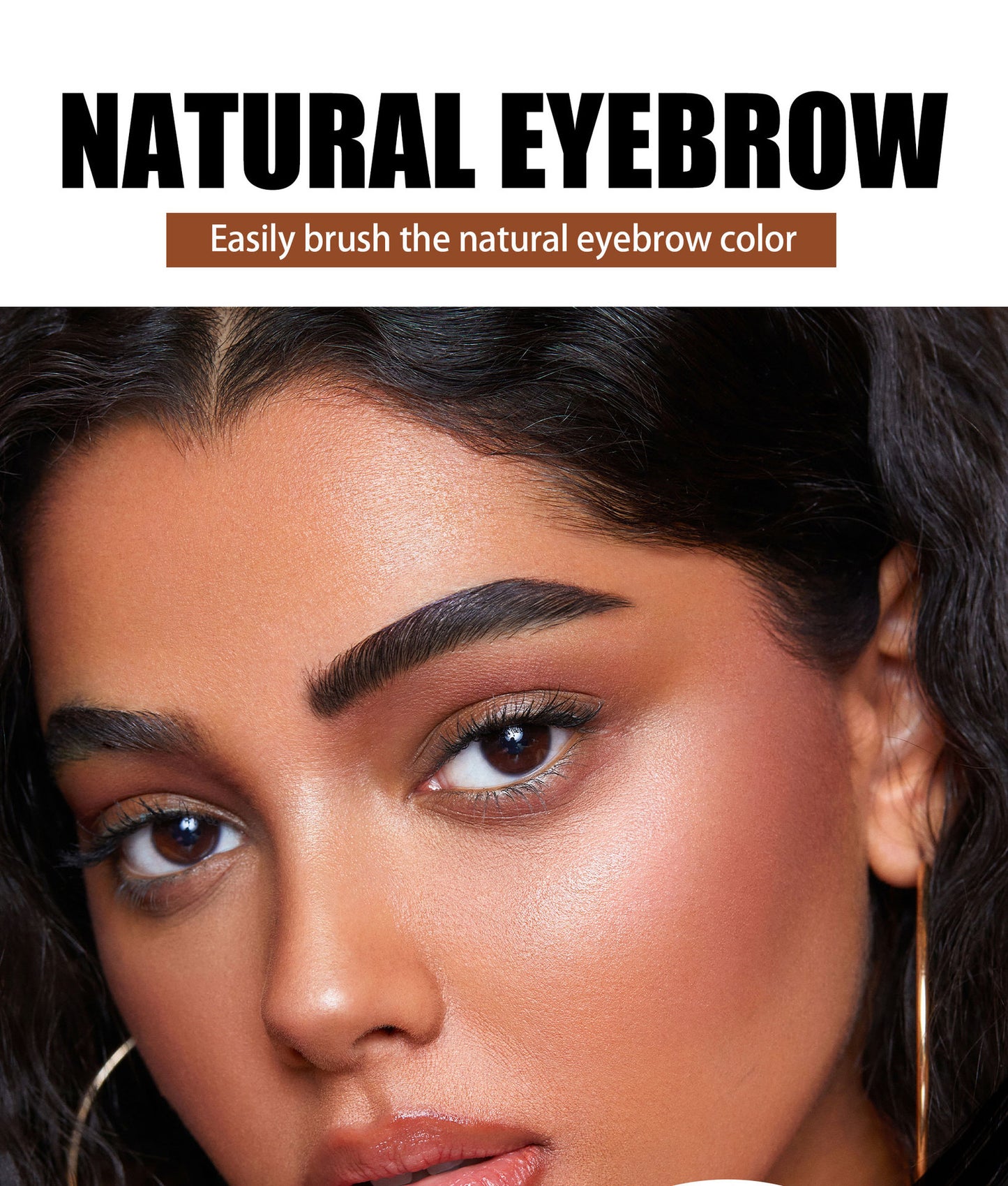 HANDAIYAN Peel-Off Eyebrow Tint – Waterproof, Smudge-Proof Brow Gel with Brush, Long-Lasting Color, Available in 5 Shades